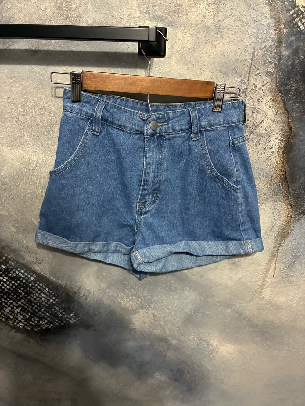 💥BRAND NEW💥 HIGH WAIST DENIM SHORTS SIZE EXTRA SMALL